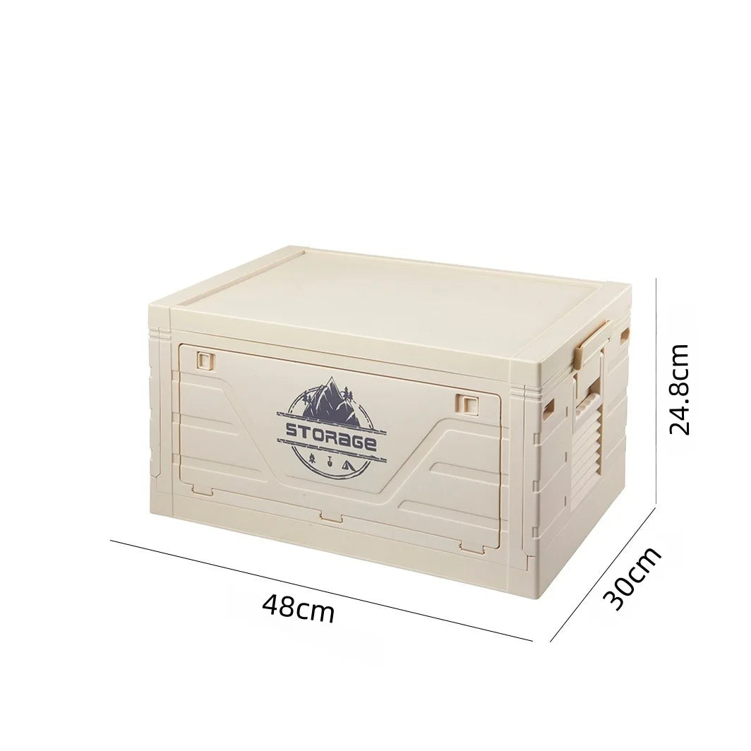 Boîte pliante de camping en plein air, camping avec table, boîte d'organisation de pique-nique de camping, boîte de rangement à domicile, boîte de rangement