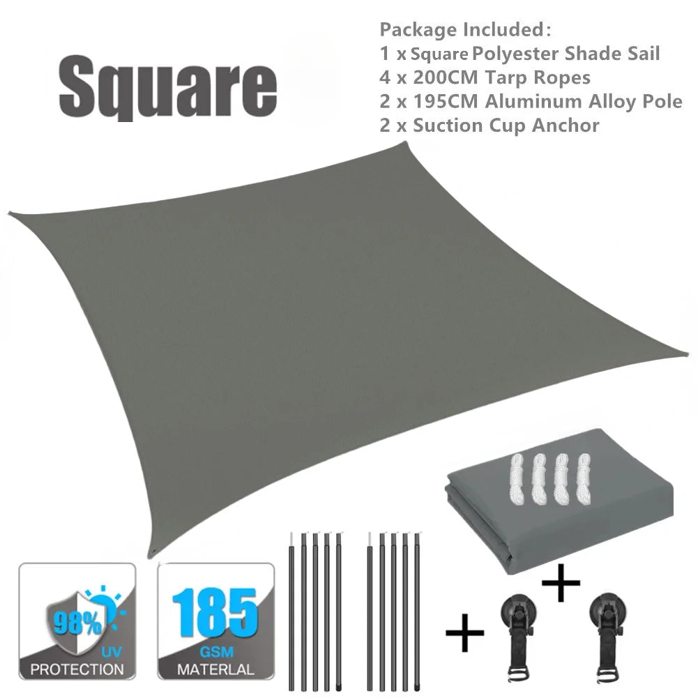 Auvent imperméable bâche tente ombre Camping en plein air voiture auvent côté Pergola voiture queue tente auvent pour camping-car camping-car Suv