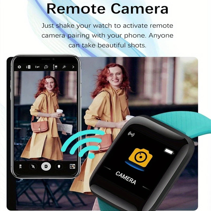 Smartwatch hommes femmes montres montre intelligente Message Fitness moniteur Bracelet cadeau d'anniversaire horloge électronique pour Android IOS