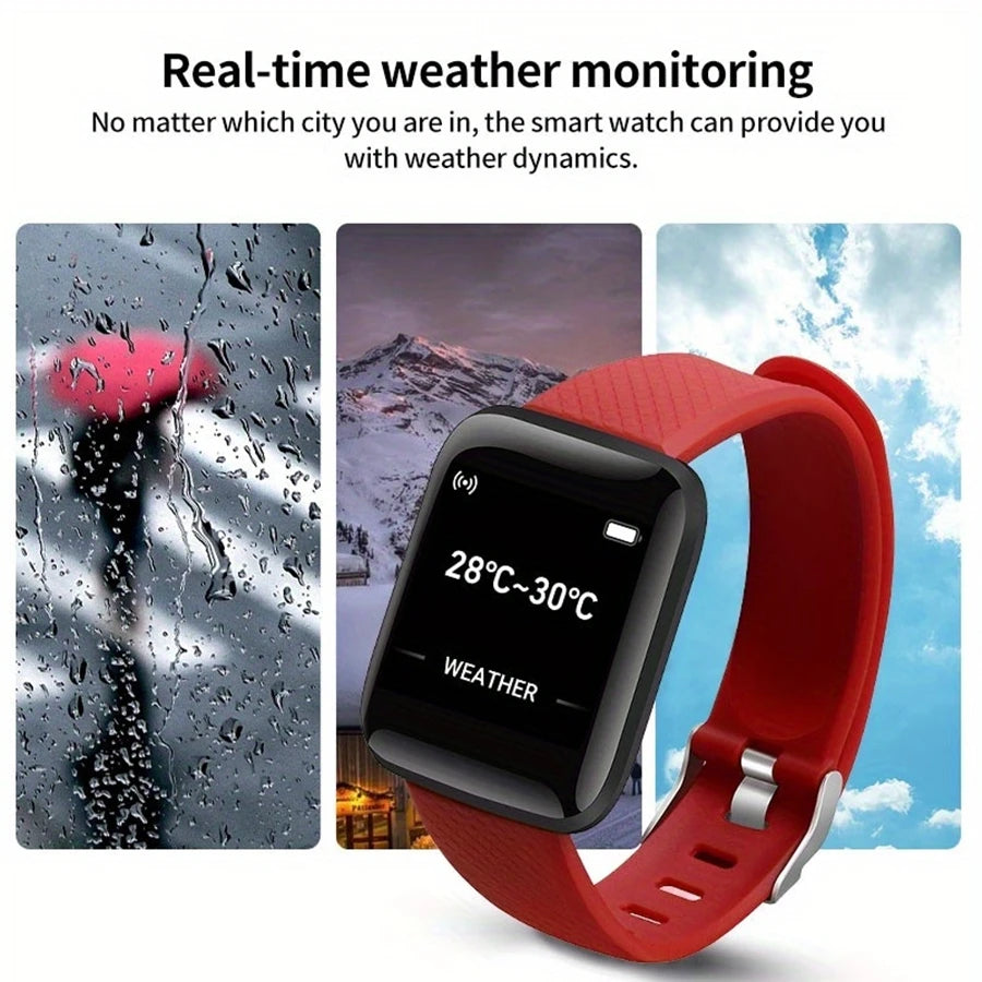 Smartwatch hommes femmes montres montre intelligente Message Fitness moniteur Bracelet cadeau d'anniversaire horloge électronique pour Android IOS