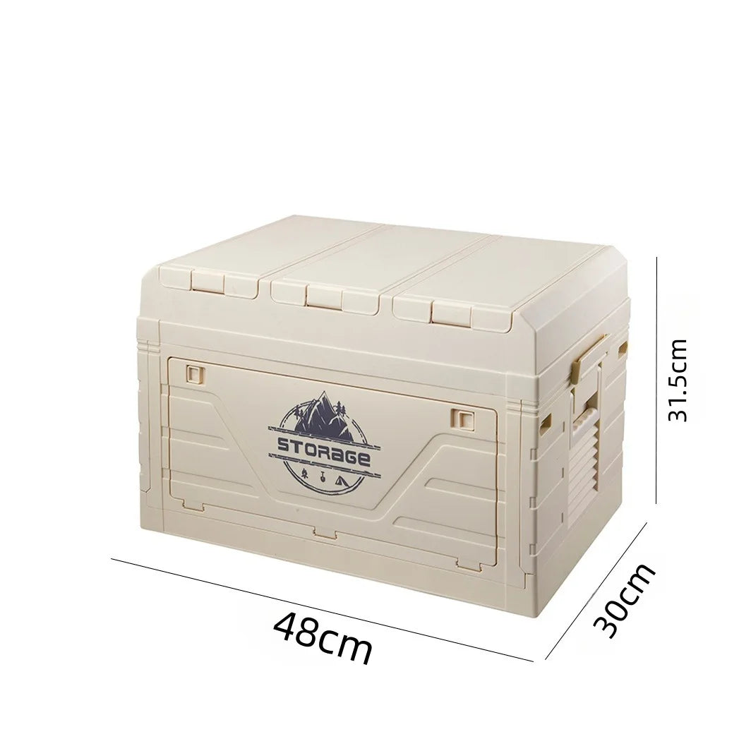 Boîte pliante de camping en plein air, camping avec table, boîte d'organisation de pique-nique de camping, boîte de rangement à domicile, boîte de rangement