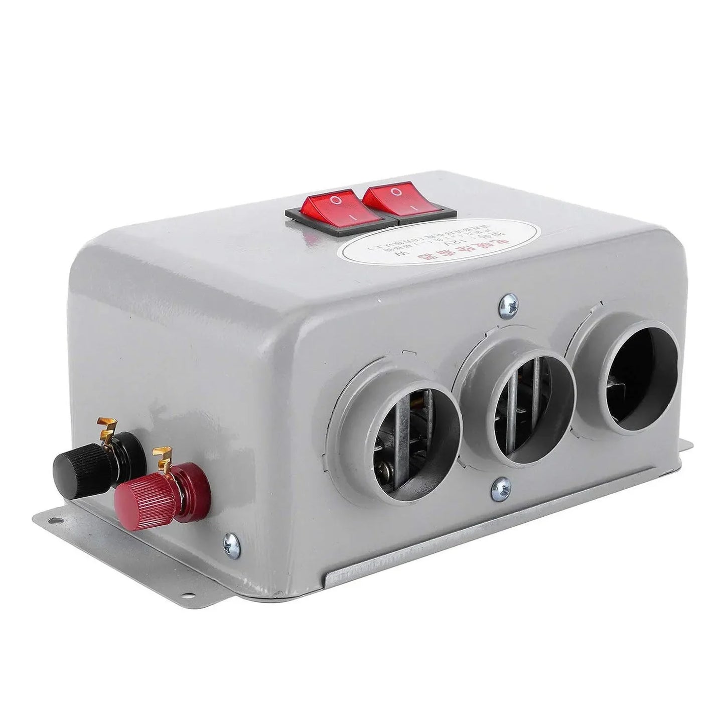 Ventilateur de chauffage de voiture 12V 24V 800W, dégivreur de pare-brise, chauffage d'air, 3 Ports pour camping-car, remorques, camions