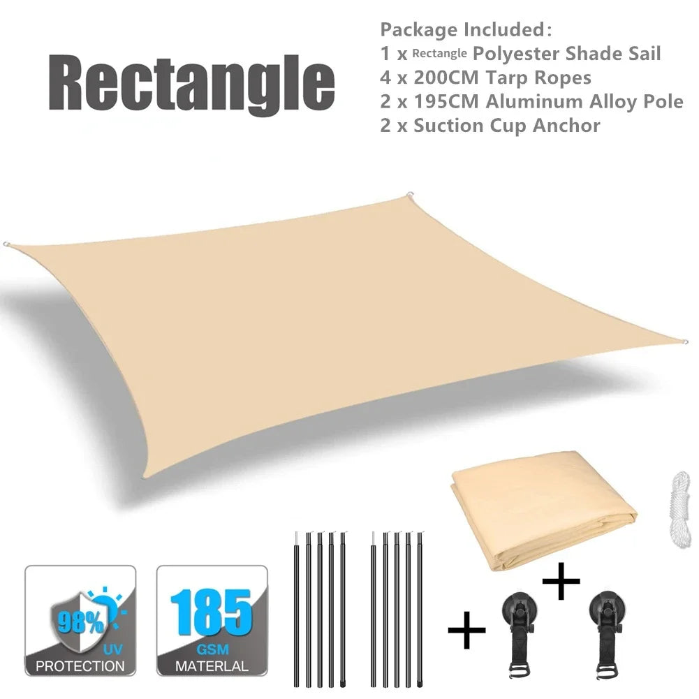 Auvent imperméable bâche tente ombre Camping en plein air voiture auvent côté Pergola voiture queue tente auvent pour camping-car camping-car Suv
