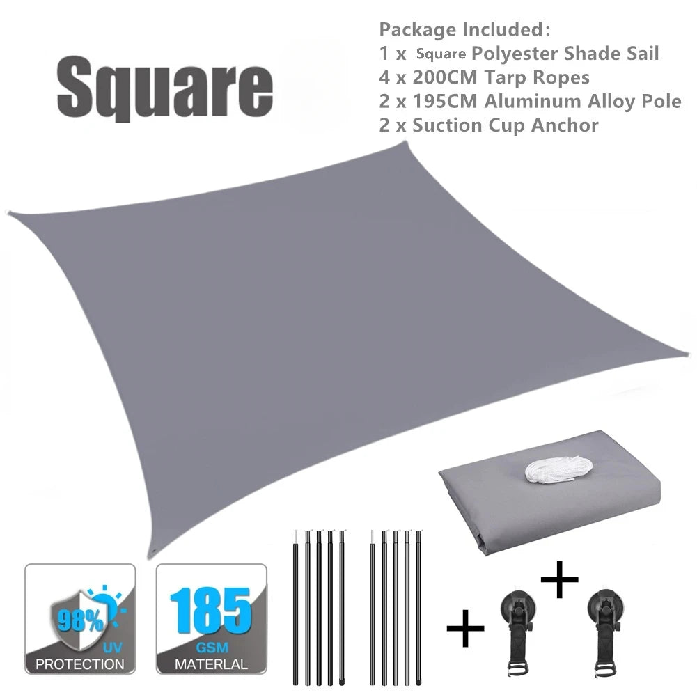 Auvent imperméable bâche tente ombre Camping en plein air voiture auvent côté Pergola voiture queue tente auvent pour camping-car camping-car Suv